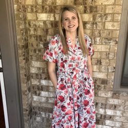 Women Summer Floral Midi Dresses